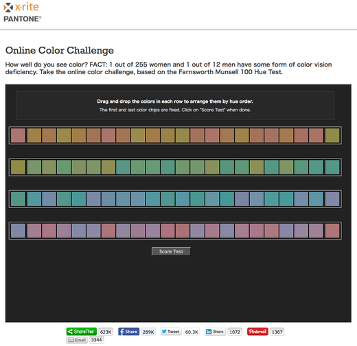 Online Color Challenge