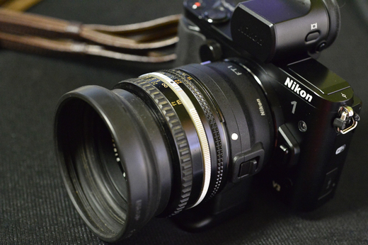 Nikon 1 V3 + FT1 + Ai NIKKOR 50mm f/1.8S